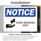 Signmission Safety Culture Sign, 7 in Width, Vinyl Decal, Rectangle OS-2PACK-NS-D-57-L-13215 - alternate 3